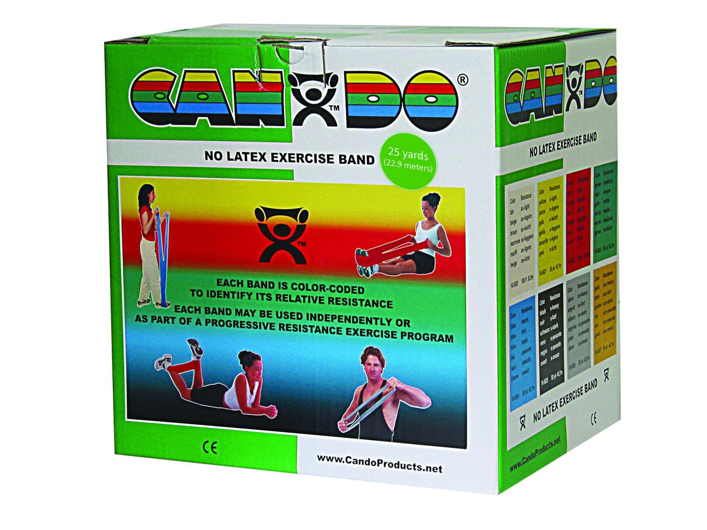 CanDo Latex Free Exercise Band