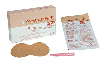 IontoPatch STAT, 6 each patch/vial, 80mA-min