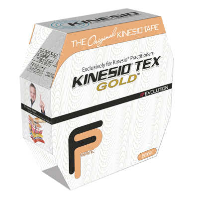 Kinesio Tape, Tex Gold, 2" x 34 yds, Bulk Roll